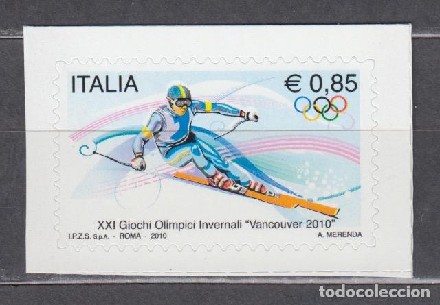 Sellos: Italia Correo 2010 Yvert 3120 ** Deportes - Olimpiada de Invierno Vancouver