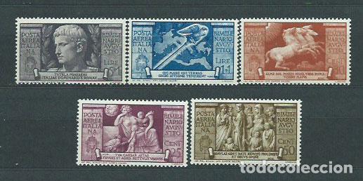 Sellos: Italia - Aereo Yvert 102/6 * Mh