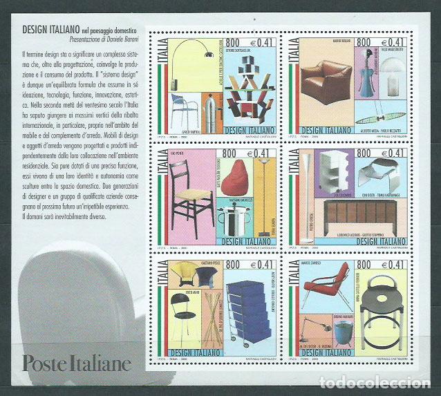 Sellos: Italia - Hojas Yvert 24 ** Mnh
