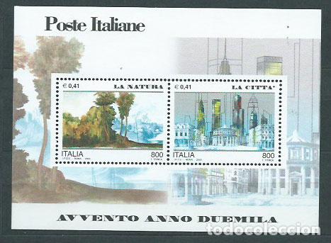 Sellos: Italia - Hojas Yvert 25 ** Mnh