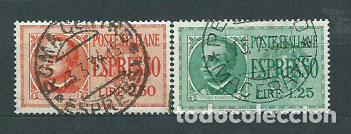 Timbres: Italia - Urgente Yvert 19/20 usado