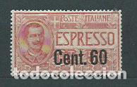 Timbres: Italia - Urgente Yvert 8 * Mh