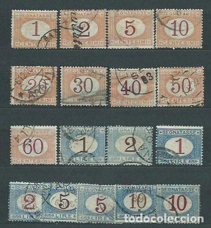 Timbres: Italia - Tasa Yvert 8/19 usado