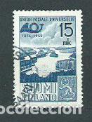 Timbres: Finlandia - Correo 1949 Yvert 359 o Usado UPU