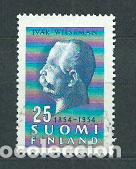 Timbres: Finlandia - Correo 1954 Yvert 404 o Usado Ivar Wilksman