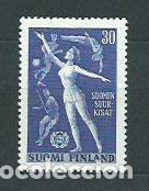 Timbres: Finlandia - Correo 1956 Yvert 440 ** Mnh Deportes