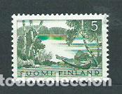 Timbres: Finlandia - Correo 1961 Yvert 508 * Mh Lago Keuru