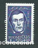 Timbres: Finlandia - Correo 1963 Yvert 558 ** Mnh Matias A. Castr&eacute;n