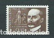 Selos: Finlandia - Correo 1965 Yvert 568 ** Mnh K. Stahlberg