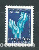 Selos: Finlandia - Correo 1966 Yvert 583 ** Mnh