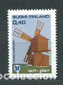 Selos: Finlandia - Correo 1967 Yvert 592 ** Mnh Molino
