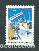 Selos: Finlandia - Correo 1968 Yvert 617 ** Mnh Canal de Saima