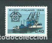 Selos: Finlandia - Correo 1968 Yvert 618 ** Mnh C&aacute;mara de comercio