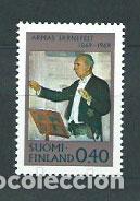 Selos: Finlandia - Correo 1969 Yvert 628 ** Mnh M&uacute;sica
