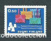 Selos: Finlandia - Correo 1970 Yvert 634 ** Mnh Industria textil