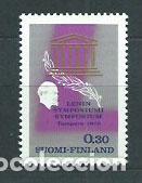 Selos: Finlandia - Correo 1970 Yvert 636 ** Mnh UNESCO