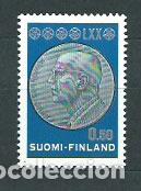 Selos: Finlandia - Correo 1970 Yvert 645 ** Mnh Urho Kekkonen