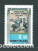 Selos: Finlandia - Correo 1970 Yvert 646 ** Mnh Sociedad Aurora