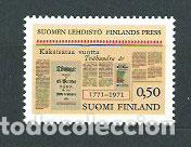 Selos: Finlandia - Correo 1971 Yvert 656 ** Mnh Prensa
