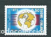 Selos: Finlandia - Correo 1972 Yvert 668 ** Mnh