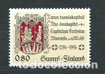 Stamps: Finlandia - Correo 1976 Yvert 759 ** Mnh Catedral de Turku