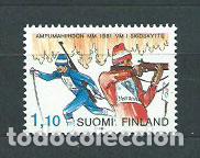 Selos: Finlandia - Correo 1980 Yvert 837 ** Mnh Deportes