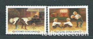 Selos: Finlandia - Correo 1980 Yvert 838/9 ** Mnh Navidad