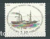 Selos: Finlandia - Correo 1981 Yvert 844 ** Mnh Barcos