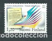 Selos: Finlandia - Correo 1982 Yvert 856 ** Mnh Periodismo
