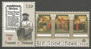Selos: Finlandia - Correo 1982 Yvert 865/6 ** Mnh Europa