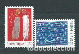 Selos: Finlandia - Correo 1983 Yvert 899/900 ** Mnh Navidad