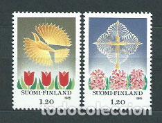 Selos: Finlandia - Correo 1985 Yvert 943/4 ** Mnh Navidad