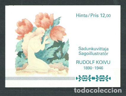 Selos: Finlandia - Correo 1990 Yvert 1080/85 Carnet ** Mnh Ilustraciones