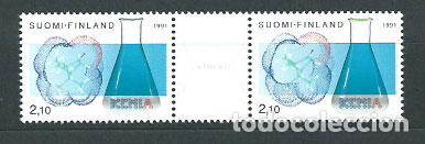 Selos: Finlandia - Correo 1991 Yvert 1126A ** Mnh Qu&iacute;mica