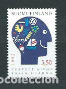 Selos: Finlandia - Correo 1992 Yvert 1134 ** Mnh Salud para el celebro
