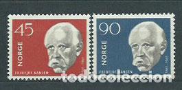 Selos: Noruega - Correo 1961 Yvert 417/8 ** Mnh Premio Nobel