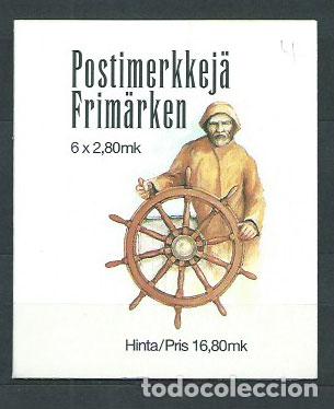 Timbres: Finlandia - Correo 1997 Yvert 1351 Carnet ** Mnh Veleros