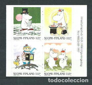 Stamps: Finlandia - Correo 1998 Yvert 1382/85 ** Mnh C&oacute;mics
