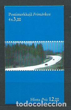 Stamps: Finlandia - Correo 1999 Yvert 1435 Carnet ** Mnh Puentes y carreteras