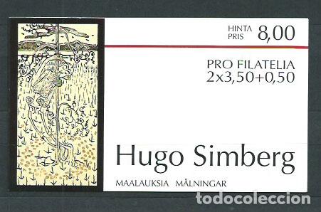 Stamps: Finlandia - Correo 1999 Yvert 1457 Carnet ** Mnh Pintura