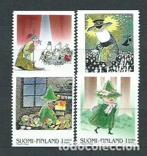 Stamps: Finlandia - Correo 2000 Yvert 1486/89 ** Mnh C&oacute;mics