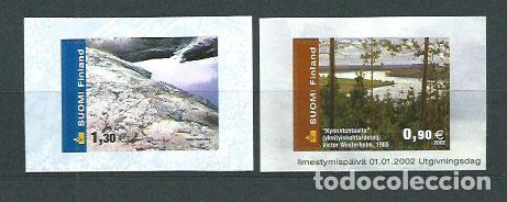 Stamps: Finlandia - Correo 2002 Yvert 1563/4 ** Mnh Paisajes