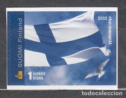 Stamps: Finlandia - Correo 2002 Yvert 1556 ** Mnh Bandera