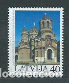 Stamps: Letonia - Correo 2000 Yvert 503 ** Mnh Iglesia
