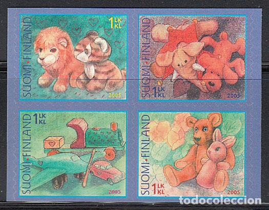 Stamps: Finlandia Correo 2005 Yvert 1693/96 ** Mnh Juguetes