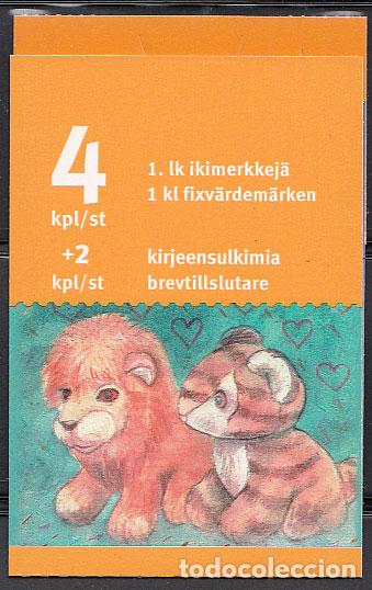 Stamps: Finlandia Correo 2005&nbsp;Yvert 1693 Carnet ** Mnh Juguetets