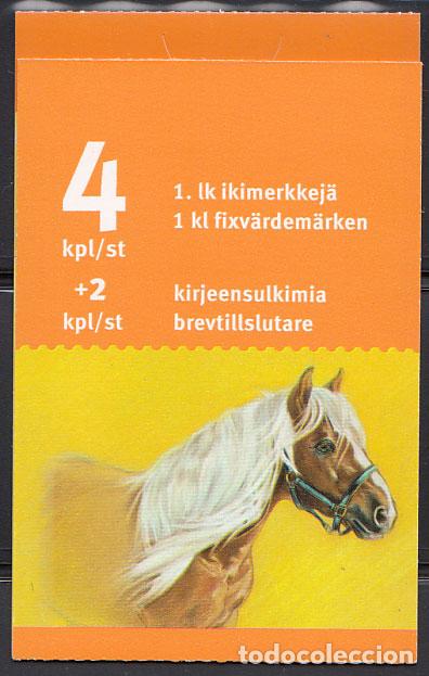 Stamps: Finlandia Correo 2005 Yvert 1717 Carnet ** Mnh Fauna - Caballos