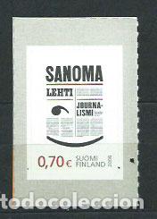Stamps: Finlandia - Correo 2006 Yvert 1786 ** Mnh Jovenes periodistas