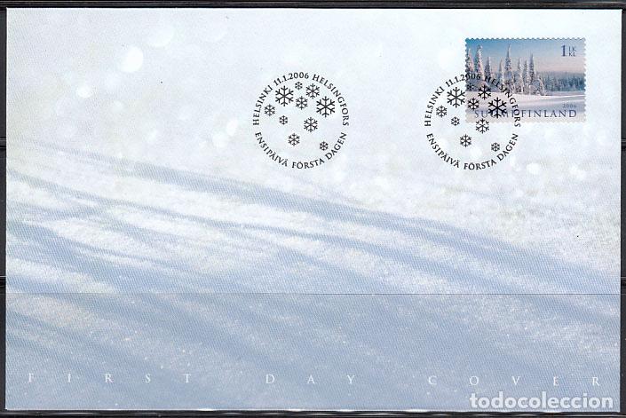 Stamps: Finlandia - Correo 2006 Yvert 1739 usado Sobre primer Dia