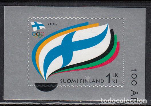 Francobolli: Finlandia - Correo 2007 Yvert 1832 ** Mnh Deportes - Centenario Comite Olimpico